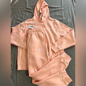 Men’s Nike Coral Hoodie and Joggers Mixed Set